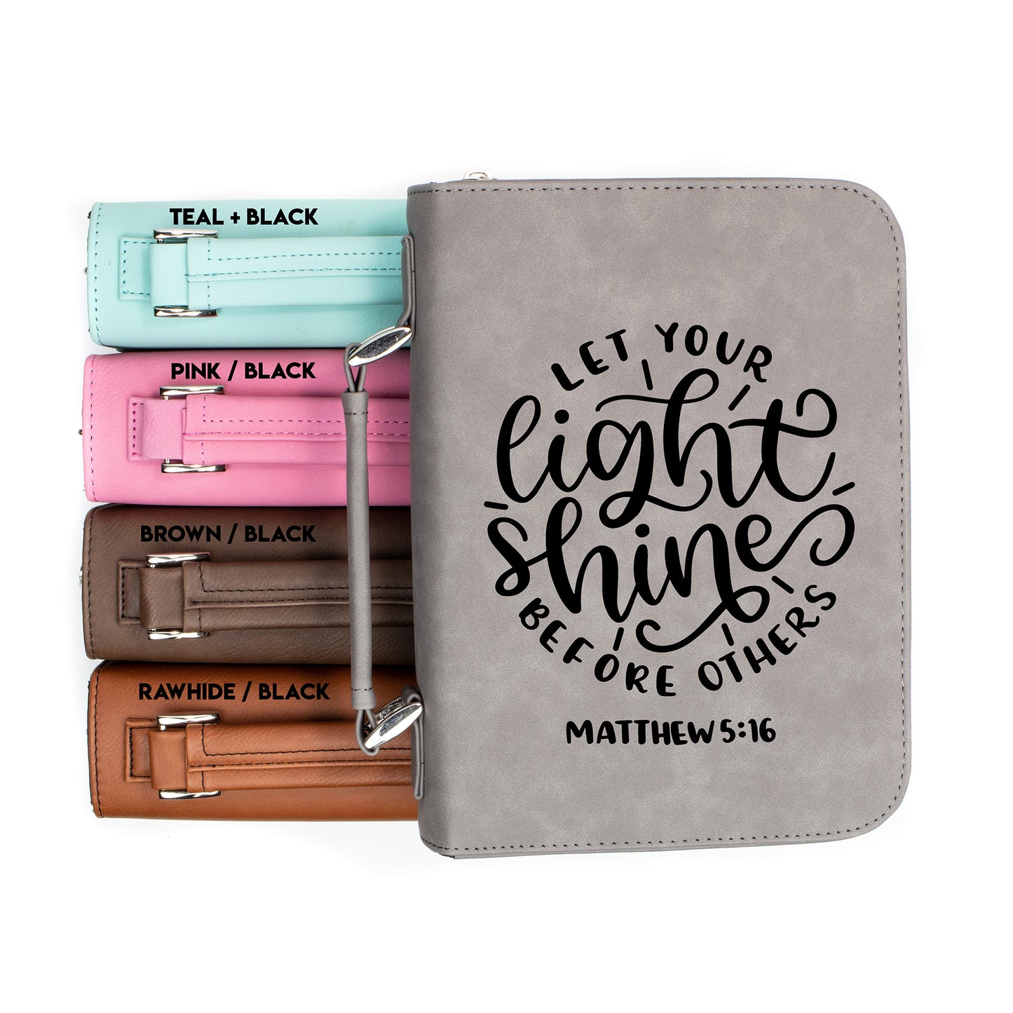 Let Your Light Shine Before Others - Matthew 5:16 - Bible Book Cover